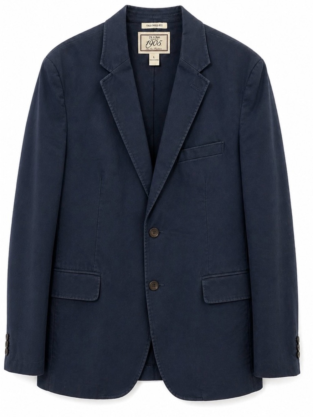 Jos. A. Bank Navy 1905 Tailored Fit Navy Blazer | Men’s L